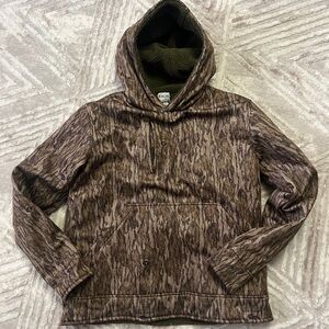 HeyBo Sherpa Lined Mossy Oak Bottomland Hoodie